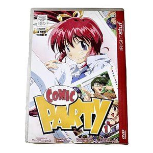 Comic Party - Volume 1 (DVD, 2004) Vintage Anime RightStuff Manga